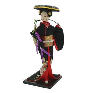 d/écoration poup/ées embo/îtables cadeau Lot de 5/ adorable poup/ées japonaises Kokeshi Kimono