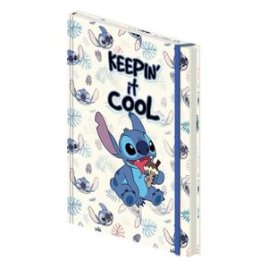 Carnet Secret Stitch Disney Irisé avec Cadenas Cœur sur Rapid Cadeau