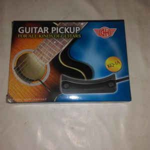 Yosoo Health Gear Transducteur de Micro Guitare Micro magnétique avec accordeur de Volume et de tonalité pour Guitare Acoustique