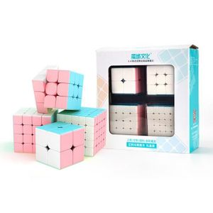 PUZZLE Macaron sans autocollant - Cube Magique De Vitesse