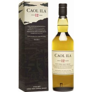 WHISKY BOURBON SCOTCH Caol Ila 12 ans - Islay Single Malt Scotch Whisky 