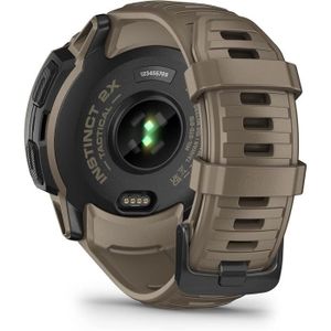 Montre connectée sport Garmin Instinct 2X Solar Tactical Edition - Montre GPS Robuste et connectée Coyote Tan