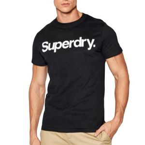 T-SHIRT T shirt Superdry Classic & original Noir Homme