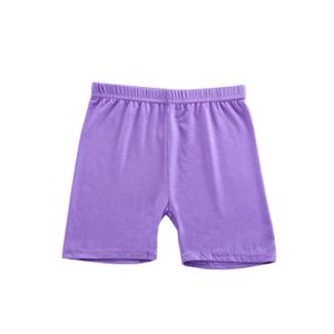 CULOTTE - SLIP Sous-vêtement,Shorts d'été pour filles,pantalons pour enfants de 3 à 11 ans,vêtements pour bébés,culottes de sécurité - Violet[F940]