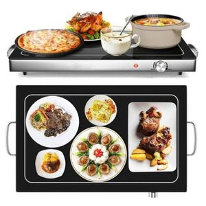 Plaque Chauffante Gastroback 42491 - Verre Thermique 400W - Chauffage Uniforme Jusqu'à 110°C