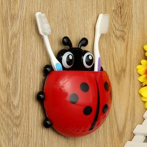Bleu Sensail Mignon Coccinelle Porte-Brosse /à Dents pour Enfants Support de Rangement
