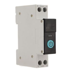 25A)Commutateur WIFI Intelligent Disjoncteurs Domestiques Téléphone  Portable - Cdiscount Bricolage