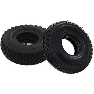 Luntus 4.10//3.50-4 410//350-4 Chambre /à Air pour Pneu Quad Go Quad Go 47Cc 49Cc Chunky 4.10-4 pour Toutes Les Mod/èLes Chambre /à Air de Pneu 3.50-4 4 Pouces