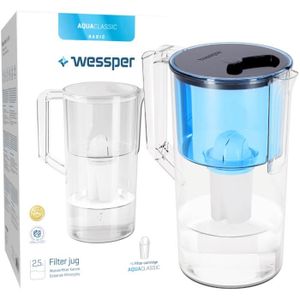 CARAFE FILTRANTE Carafe filtrante à eau Wessper AquaClassic Basic 2