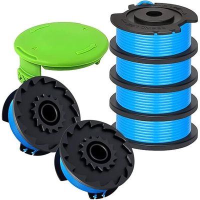 29252/29092 Bobine De Rechange Pour Débroussailleuse Greenworks 24 V 40 V, 4,8 M De Diamètre, Bobine D'alimentation Automatique Avec Capuchons (2 Capuchons Et 10 Bobines