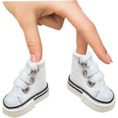 Chaussures Miniatures Pour Poupée 20 Cm – PVC Durable 5,2x3,2 Cm – Accessoire Collection Ou Jeu – 1 Paire