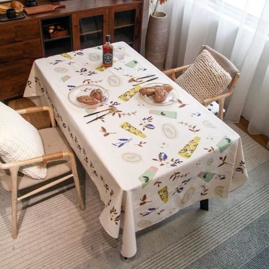 Sidesea Lot De 3 Nappes De Fête Rectangulaires En Plastique - 180 X 108 Cm - Motif Dessin Animé - Pour Enfants - Décorations De Fête