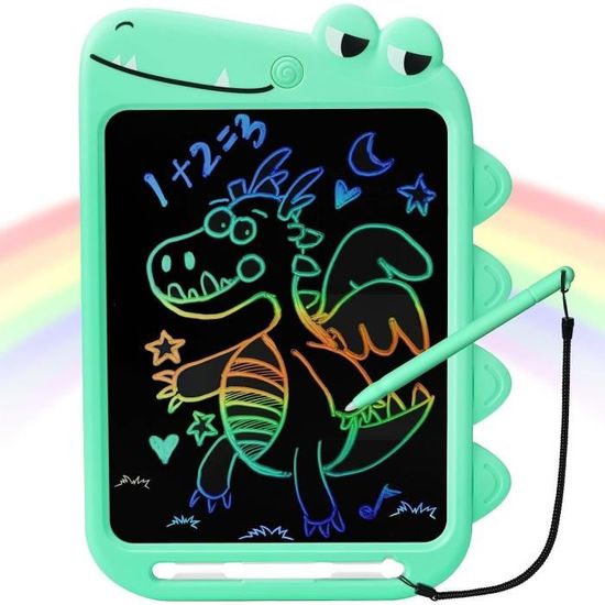 Lot De 4 Ardoises Magiques LCD Pour Enfants - Écran Sans Lumière Bleue, écologique, Ultra Léger | Cadeau Parfait Pour Dessin, écriture, Voyages