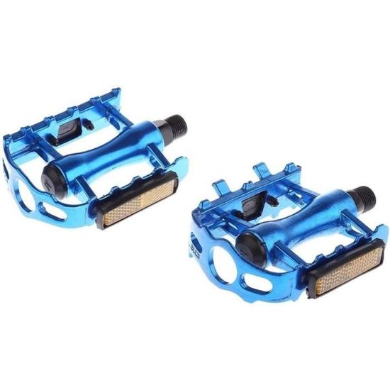 Pédales CXWXC VTT/route – 3 Roulements, Alliage Alu, 10,5x10,2 Cm, Pics Antidérapants, 9/16”