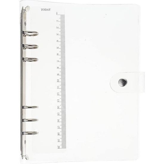 Umisu Classeur En PVC Souple Transparent Couverture De Protection Pour