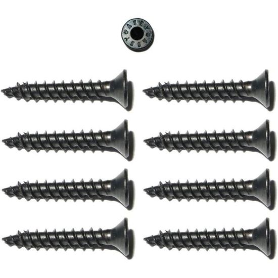Cache Vis TORX TORX T30 Diamètre De Tête: 17 Nylon Marron FONC