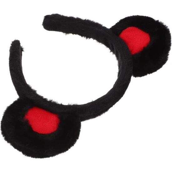 Ixkbiced Bandeau Antenne Insecte En Velours Noir – Costume Halloween Pour Enfants Et Adultes