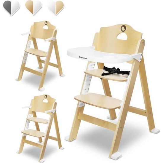 LIONELO Floris Cushion coussin pour chaise haute bébé trous spéciaux pour ceinture de sécurité facile à nettoyer matériau super doux doux au toucher 