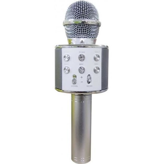 Micro sans fil HiFi Speaker 812855 enregistre et écoute vos