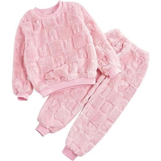 Garçon Hiver Pyjamas , Col Rond Domicile Vêtements , Chaud Sous