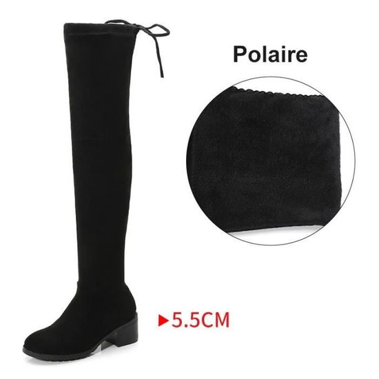 Bottes Hautes Femme Rouge | Mystère Gothique