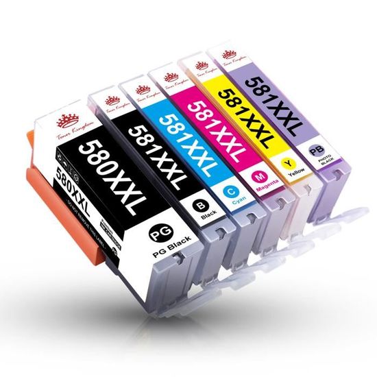 Multipack De Cartuchos De Tinta CLI-581XXL BK/C/M/Y De Alto