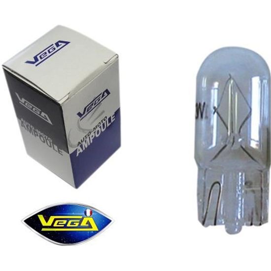 Ampoule Vega® W5W T10 Halogène ""Maxi" 12V