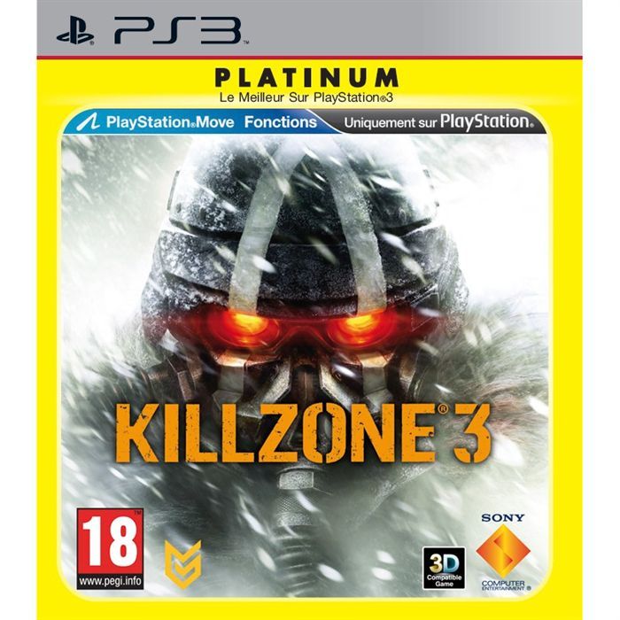 Killzone 3 Platinum / Jeu Console PS3
