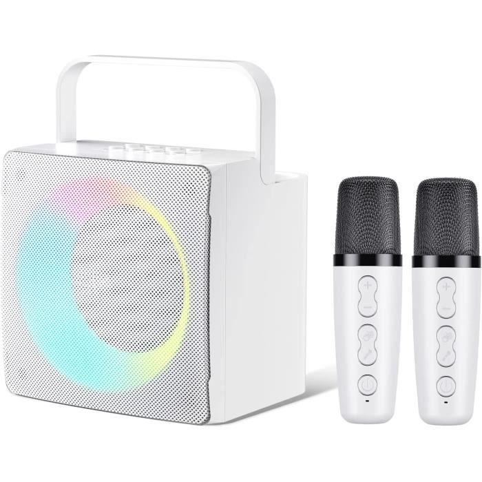 Karaoke avec 2 micros sans fil pour adulte
