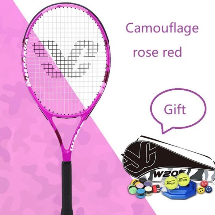 Professional tennis racket single adult unisex suit with bag coach beginners holding a ball racket