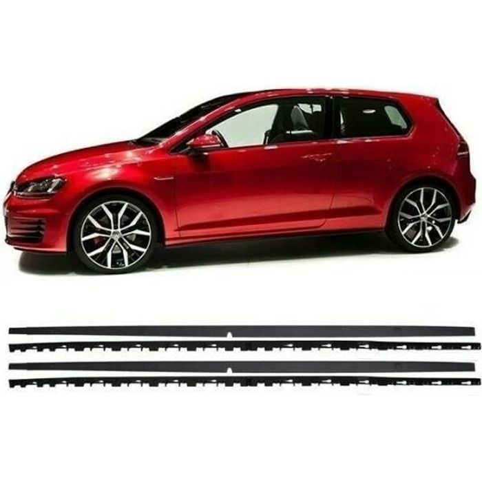 2 BAS DE CAISSE EN ABS LOOK GTI POUT VW GOLF 7