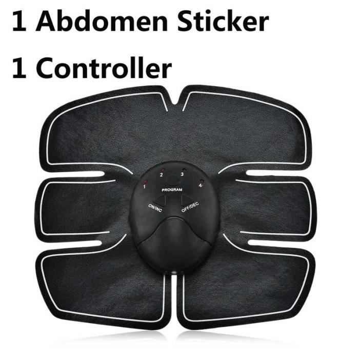 3 pièces corps minceur Shaper Machine dizaines électronique abdominale Fitness accessoires EMS sans - Modèle: WHITE -