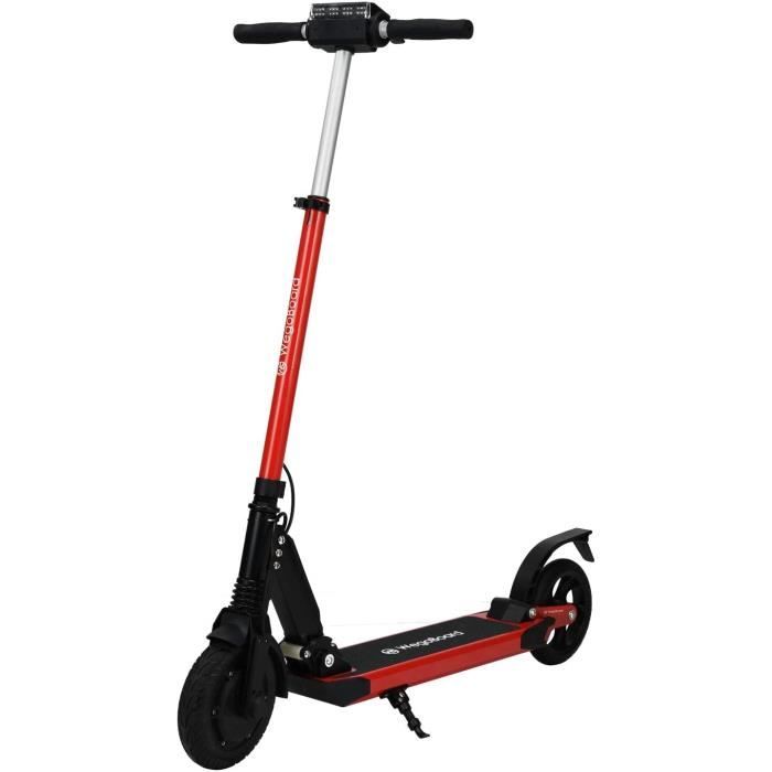 WEGOBOARD Trottinette électrique Pliable Suprem 2.0 Rouge - Batterie Haute Capacité - Marque Française,162