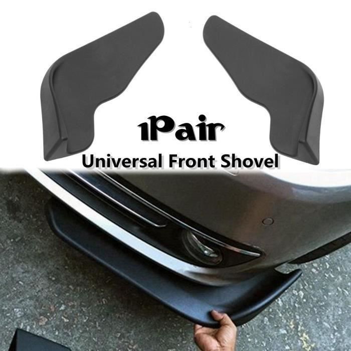 NEUFU 2Pcs Aileron Avant de Spoiler Pare-chocs de Voiture Universel Aile Décorative Anti-rayures