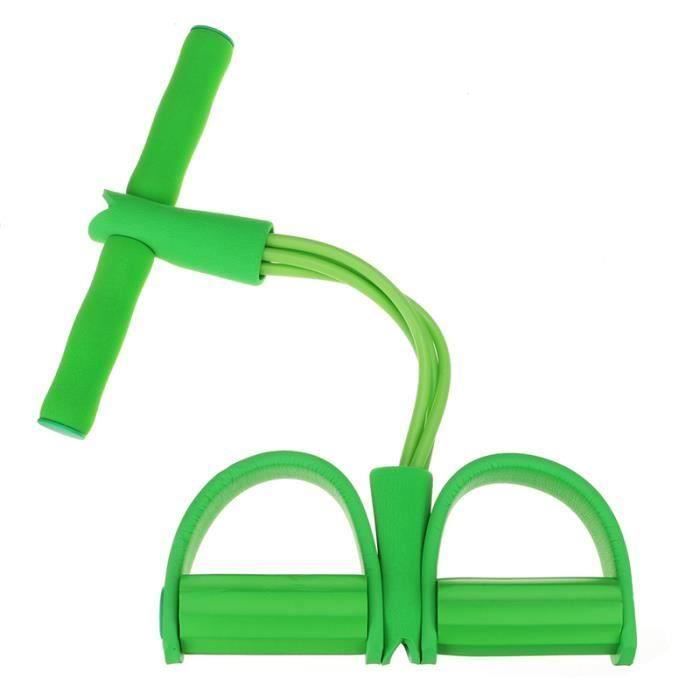 Sangle de musculation cuisses adducteurs pectoraux leg trainer Vert