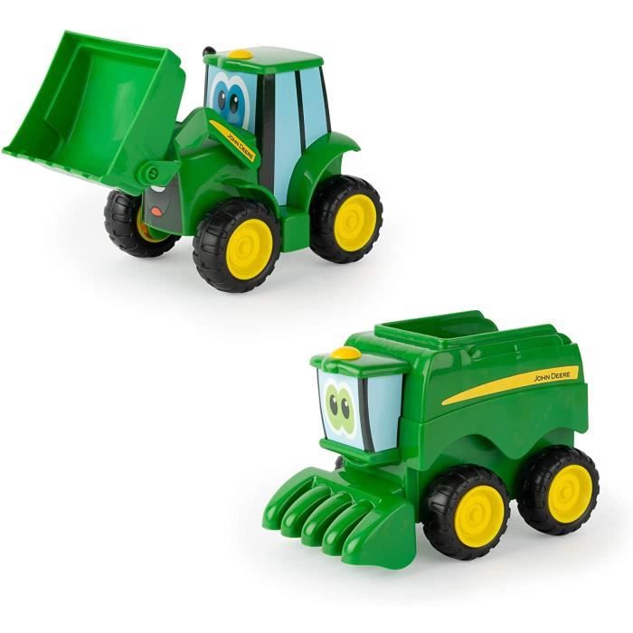 VEHICULE MINIATURE ASSEMBLE ENGIN TERRESTRE MINIATURE ASSEMBLE TOMY John Deere - Coffret Jouet pour Enfant Mes Amis de la Ferm537