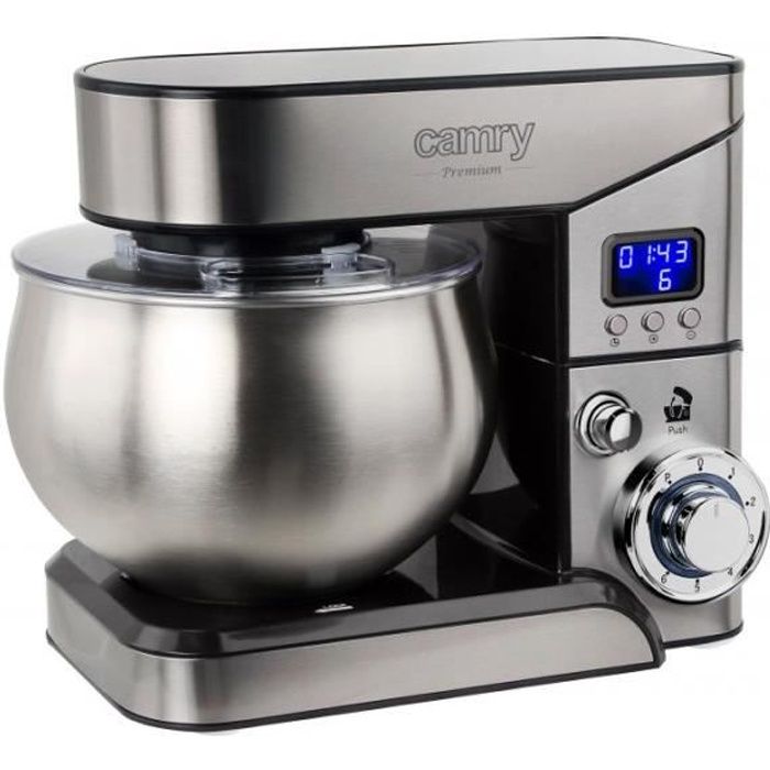 Robot pétrin 2000W - 5L- écran LCD