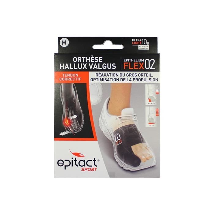 EPITACT SPORT Othèse Hallux Valgus FLEX 02 Taille M (Unité) - Boîte de 1 orthèse