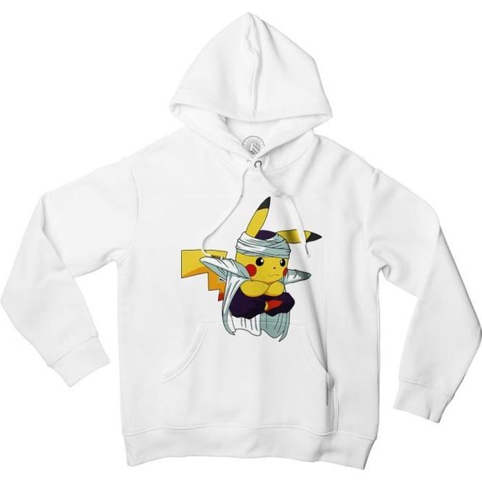 Sweat à Capuche fusion pikachu piccolo dragon ball Z pokemon