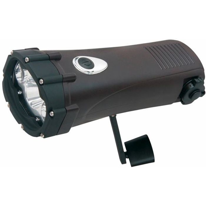 SHARK Lampe torche - chargeur téléphone - dynamo