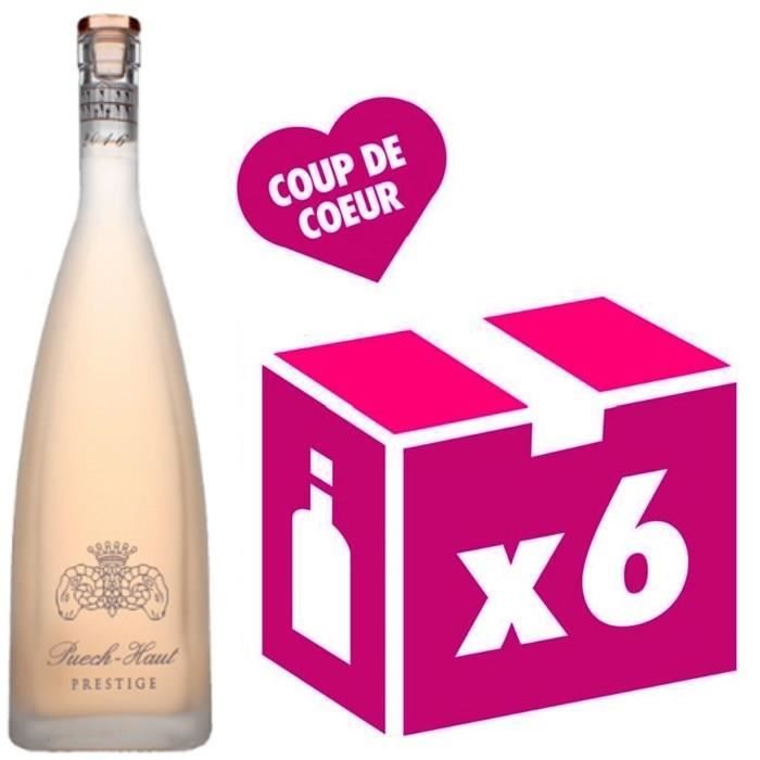 Château Puech Haut - Prestige Rosé 6 x 75 CL