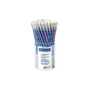 STAEDTLER Crayon graphite 1 x 1, rond, avec gom…