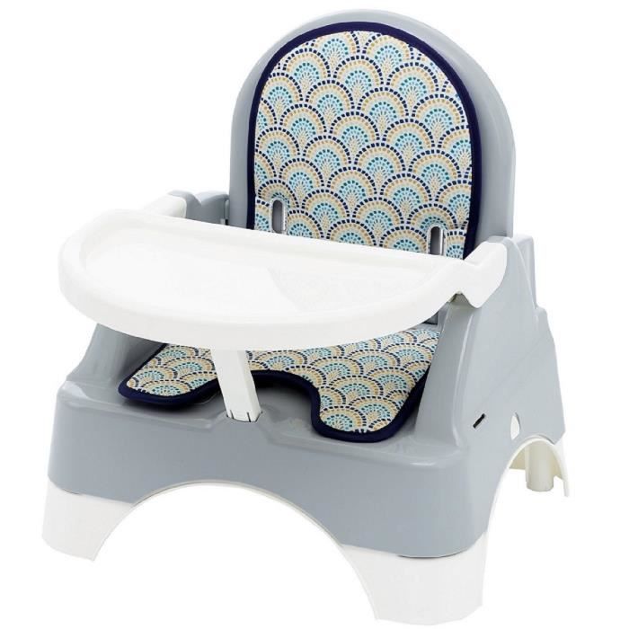 THERMOBABY EDGAR Rehausseur&marche pied Gris Charme