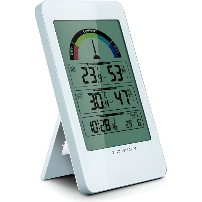 Station météo - Indicateur de la qualité de l'air 137x82x21mm