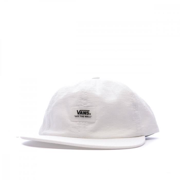 Casquette Blanche Homme Vans Rocca Jockey