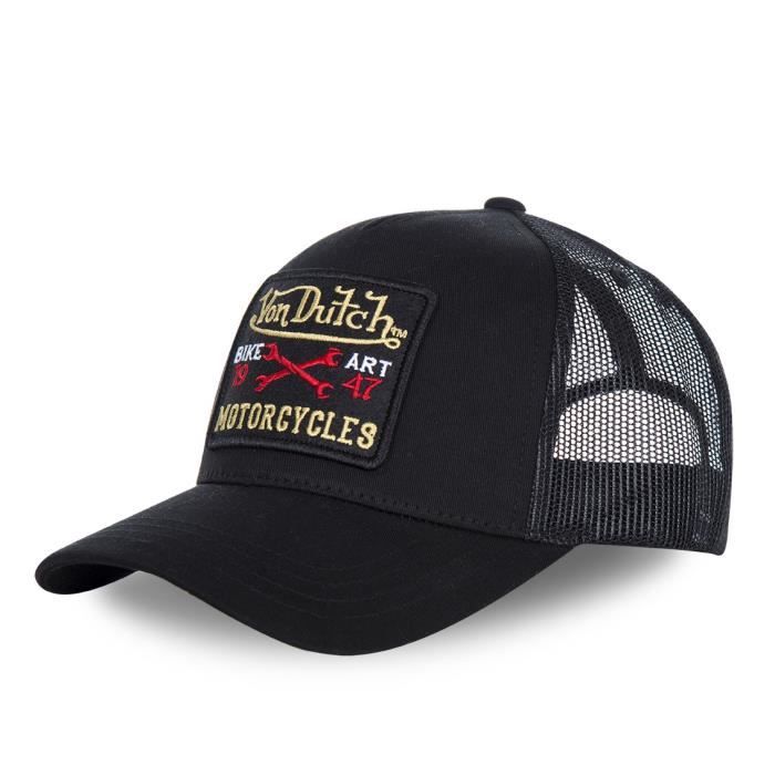 Von Dutch - Von Dutch Casquette Square Style Trucker Blacky02