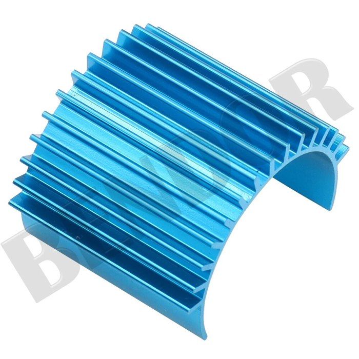 Dissipateur Thermique Pour Moteur RC 540/550/3650/3660 – Ventilateur 5V Avec Prise JST – Bleu Ciel