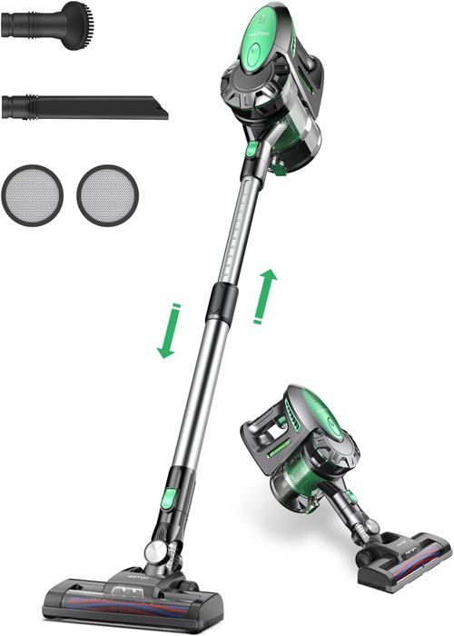 Aspirateur Sans Fil, Aspirateur Sans Fil 25 Kpa Avec Batterie Amovible, Aspirateur Sans Fil