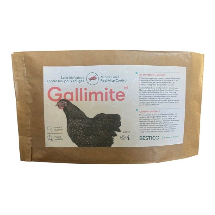 Anti Poux Rouges Biologique Poule Gallimite Recharge L - Bestico ...