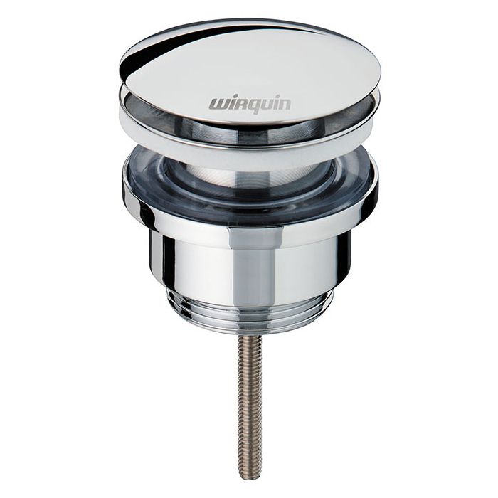 Wirquin Quick Clac SP9260 Bonde De Rechange Chromée Pour Baignoire Et Lavabo